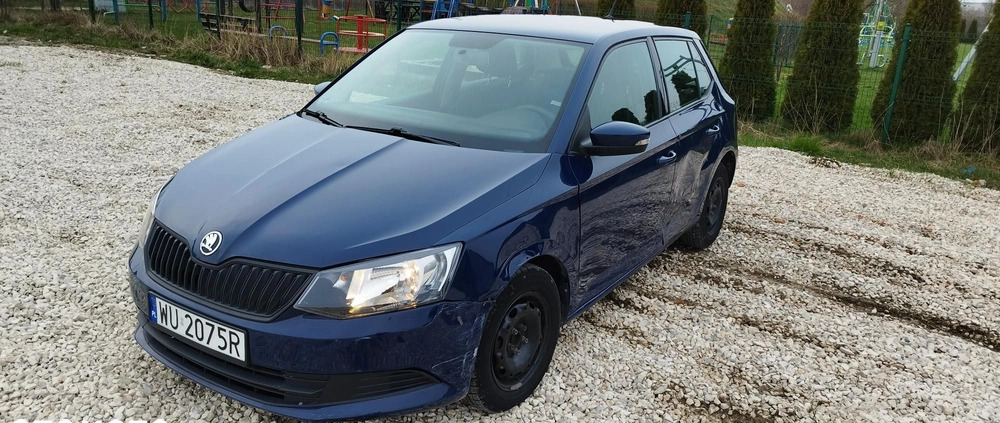 Skoda Fabia cena 17900 przebieg: 200000, rok produkcji 2017 z Warszawa małe 106